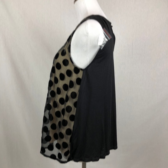 NEW Anthro x Sunday in Brooklyn velvet polka dot - Picture 7 of 8